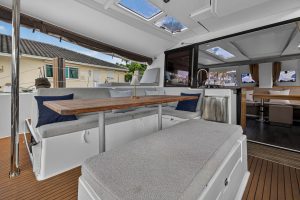 cockpit, FP 44 Helia, catamaran for sale