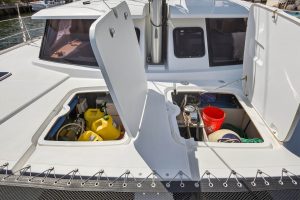 deck, FP 44 Helia, catamaran for sale