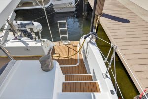 deck, FP 44 Helia, catamaran for sale
