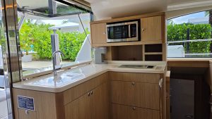 interior, Aquila 44, power catamaran for sale