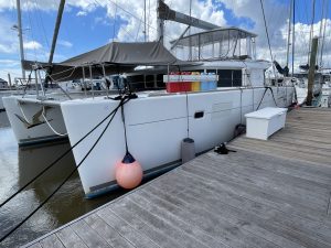 exterior, Lagoon 450, catamaran for sale