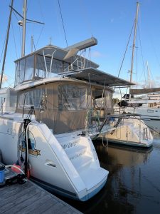 exterior, Lagoon 450, catamaran for sale