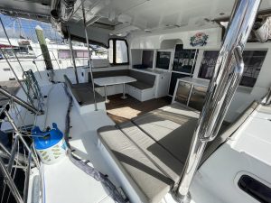 cockpit, Lagoon 450, catamaran for sale