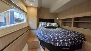 bed, Aquila 44, power catamaran for sale
