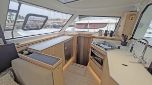 interior, Nautitech 40 Open, catamaran for sale