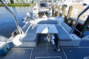 cockpit, Aquila 44, power catamaran for sale