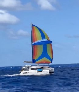 underway, Leopard 45, catamaran for sale