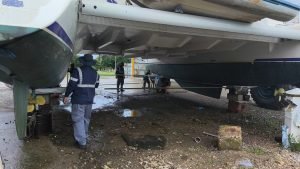 boatyard, Voyage 430 Norseman, catamaran for sale