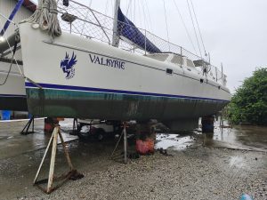 boatyard, Voyage 430 Norseman, catamaran for sale