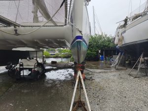 boatyard, Voyage 430 Norseman, catamaran for sale