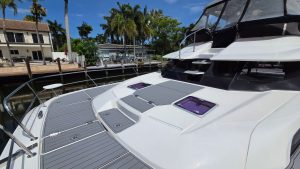 deck, Aquila 44, power catamaran for sale