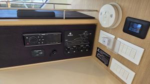 navigation station, Aquila 44, power catamaran for sale