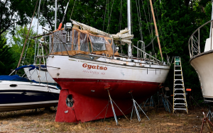 boatyard, Tayana 37, sailboat for sale