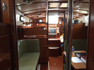 salon, Tayana 37, sailboat for sale
