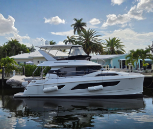 exterior, Aquila 44, power catamaran for sale